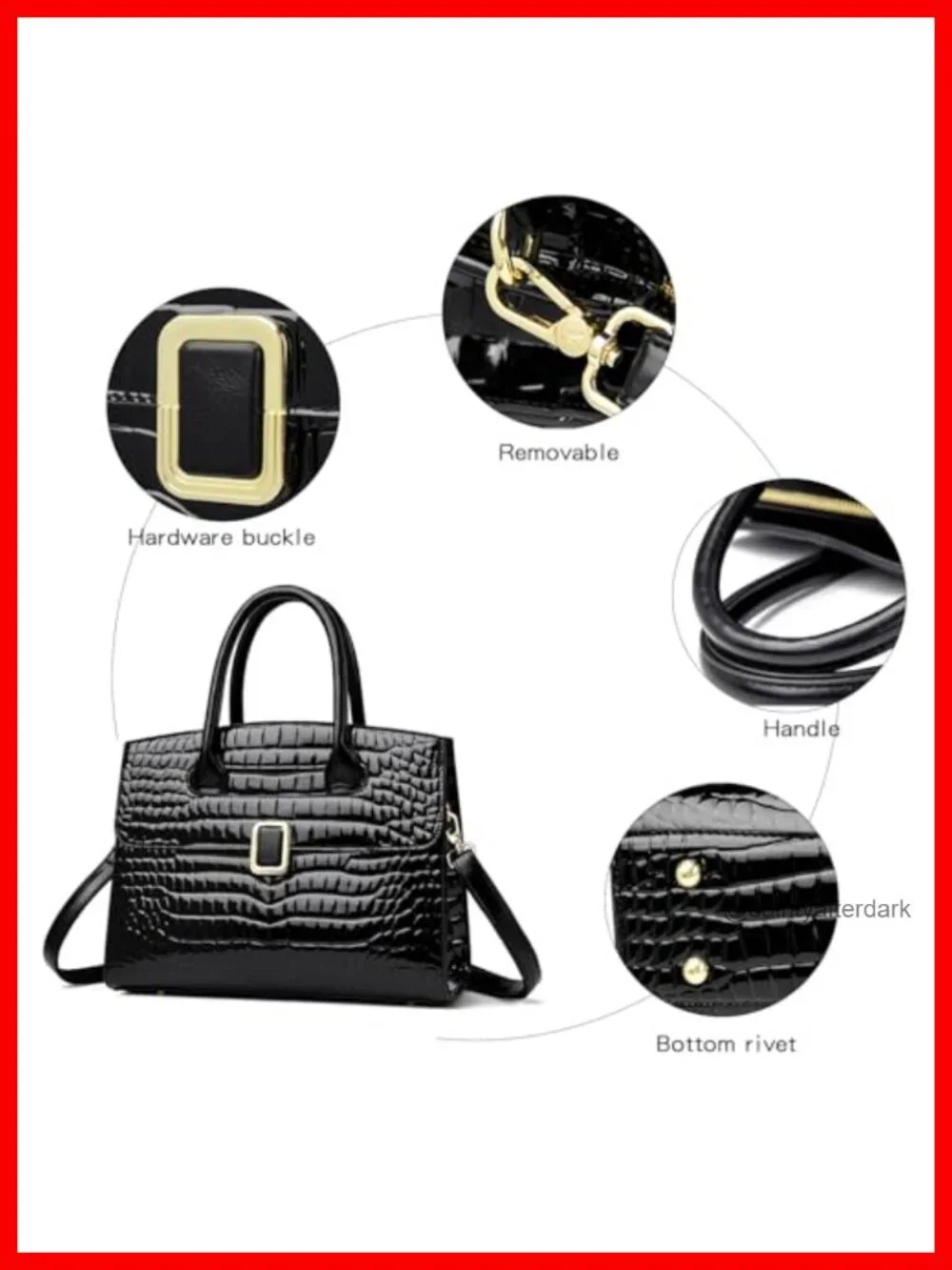 N/A chic satchel
